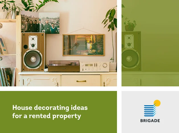 House decorating ideas for a rented property