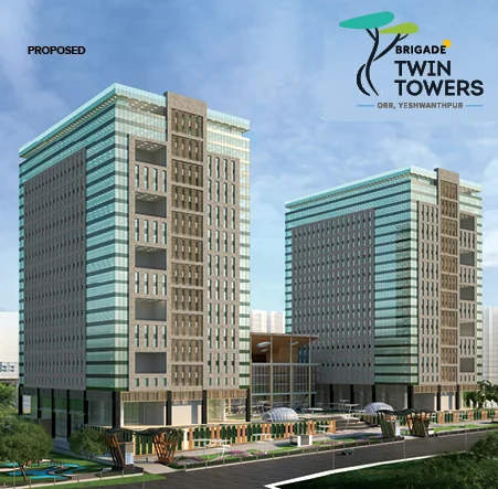 Two magnificent towers, one business destination